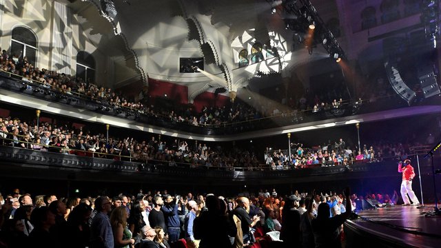 Interior shot Massey Hall