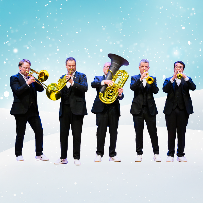 Canadian Brass Holiday Photo