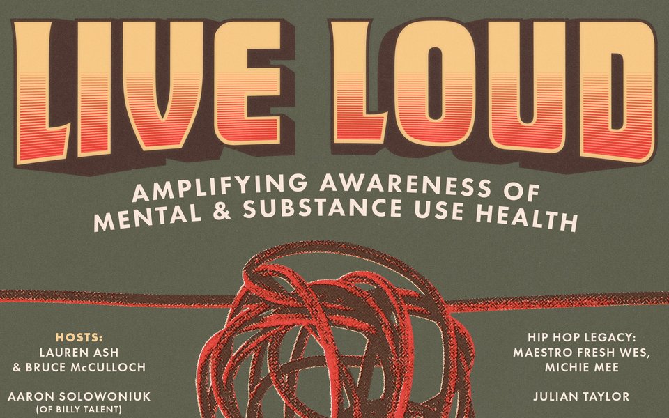 Live Loud webpage