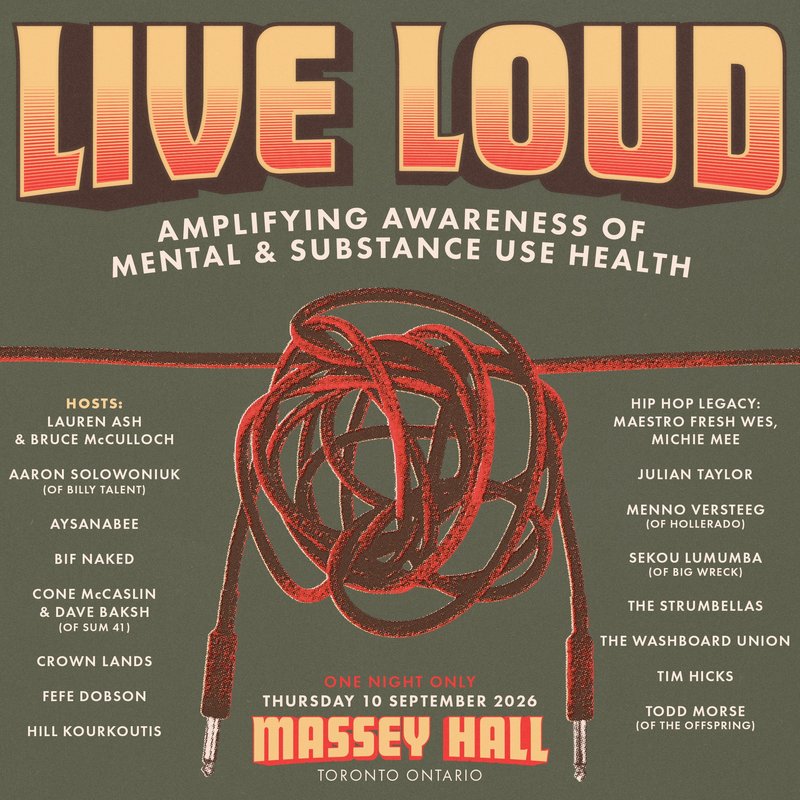 Live Loud webpage